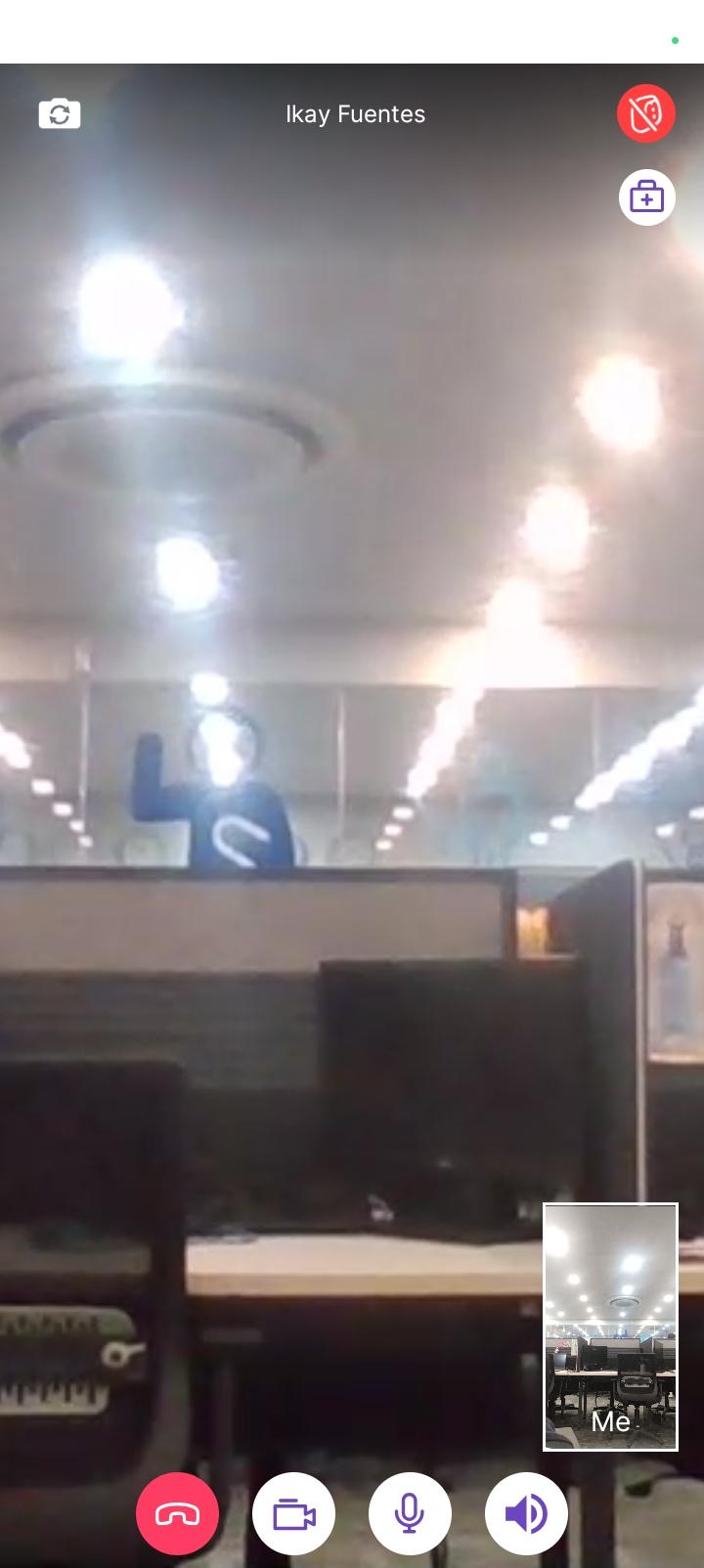 TytoCare App video conference screen